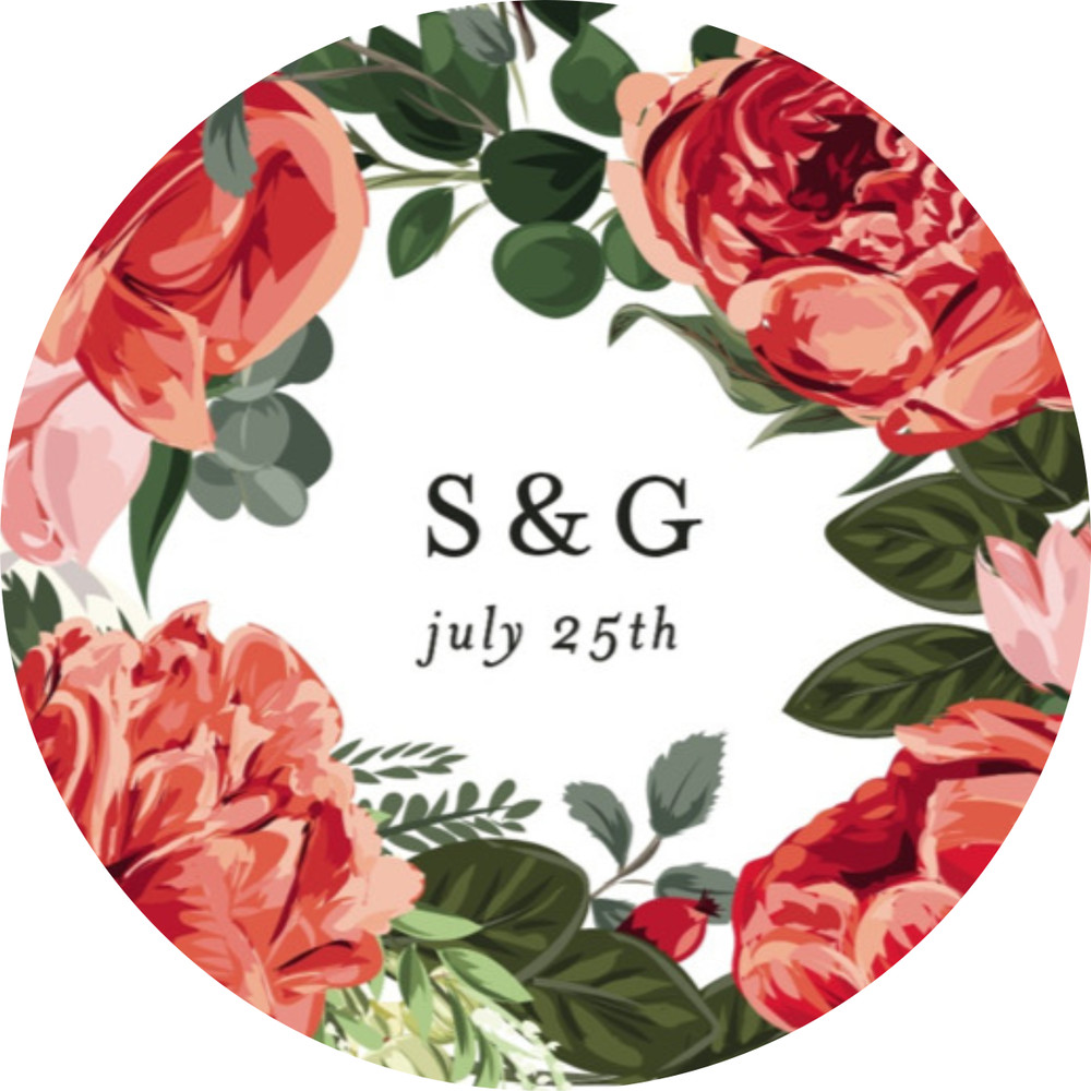 Personalized Photo Stickers, Customized Wedding Stickers, Celebration Stickers, Birthday Party Stickers, Custom Stickers