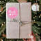 Round Thank You for Supporting My Small Business Stickers, Pink Self Adhesive Labels for Gift Wraps, Packaging Stickers