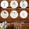 Custom Stickers and Custom Logo Wedding Birthday Christening Stickers Design Your Own Stickers Personalized Stickers