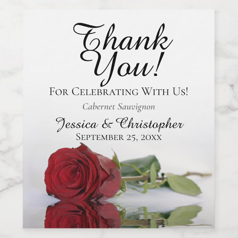 Wine Labels, Photo Wine Label, Minimalist Wedding Favor, Custom Wine Label, Personalized Gift, Wine Gift Label