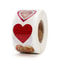 Valentine's Day Stickers, Heart Shape Stickers, Birthday Party Seal Labels, Tag FAVORS Labels, Good Cute Stickers Box