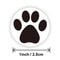Round Stickers Thank You Labels SelfAdhesive Paw Print Labels Ideal For Gift Bags And Boxes 3