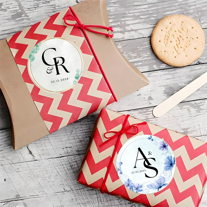 Personalized Wedding Stickers, Party Favor Gift Labels, Custom Invitation Seals for Events