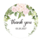 Custom Round Label Stickers Personalized Stickers Of Name Date Thank You For Wedding Party Favors B 22