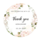 Custom Round Label Stickers Personalized Stickers Of Name Date Thank You For Wedding Party Favors B 30