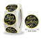 Round Happy Birthday Stickers, New Styles Gift Decoration Supplies, Cute Party Greeting Card Tags