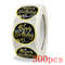 Round Happy Birthday Stickers, New Styles Gift Decoration Supplies, Cute Party Greeting Card Tags
