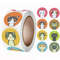 Animal Cartoon Stickers, Cute Cat Label Pack, Reward Stickers for School, Thank You Gift Decoration Stickers