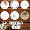 Tailored Milestone Stickers, Custom Designs for Business Anniversaries, Graduation Parties, and Gift Wrapping