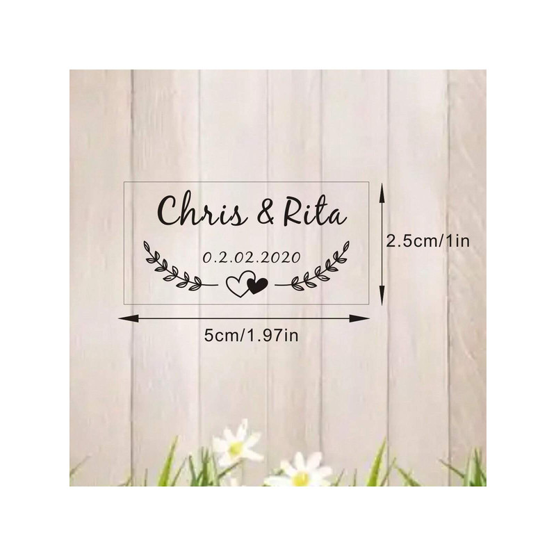 100 Wedding Bubble Tags Bubble Stick Transparent Tags, Wedding Stickers, Transparent Tags, Custom Names and Dates