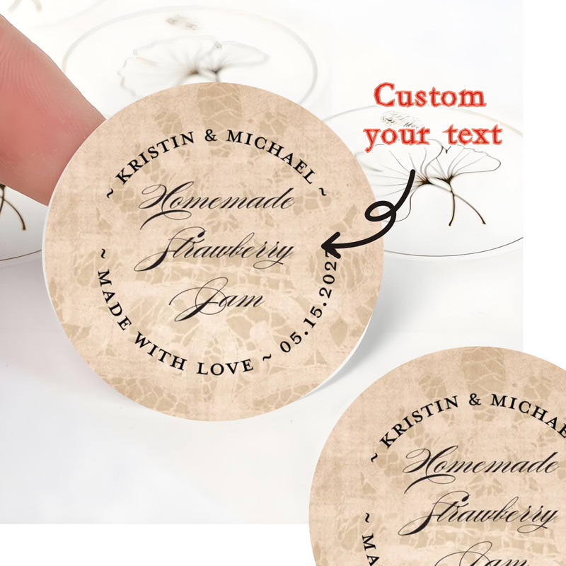Personalised Invitation Seals, Custom Wedding Stickers, Party Gift Labels, Birthday Favor Tags