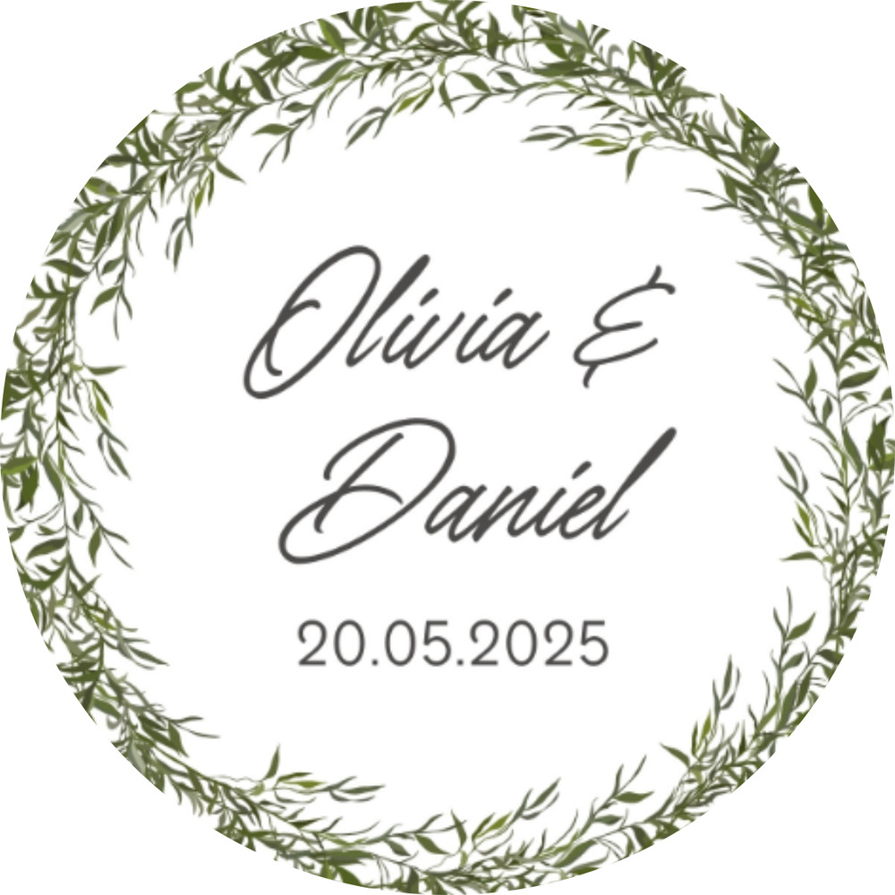Personalised Invitation Seals, Custom Wedding Stickers, Party Gift Labels, Birthday Favor Tags