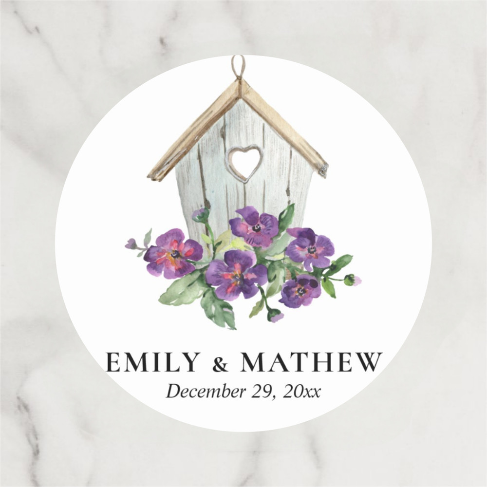 Personalized Circular Stickers, Custom Wedding Thank You Labels, Ideal for Birthdays, Baptisms, and Anniversary Gifts