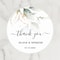 Personalized Circular Stickers, Custom Wedding Thank You Labels, Ideal for Birthdays, Baptisms, and Anniversary Gifts