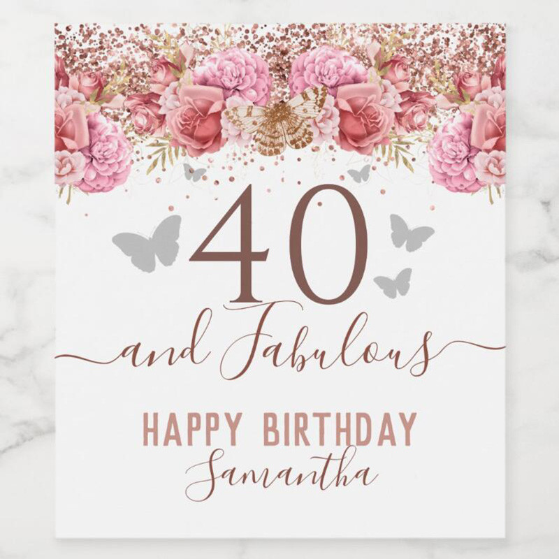 Personalized Wine Labels, Custom Wine Stickers for Birthday, Holiday, or Business Gifts, Add Recipient Name and Message