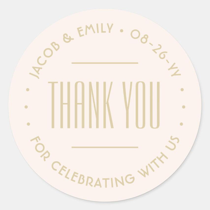 Decor Supplies, Custom Wedding Sticker, Sealing Sticker, Personalise Baptism Birthday, Customize Wedding Labels