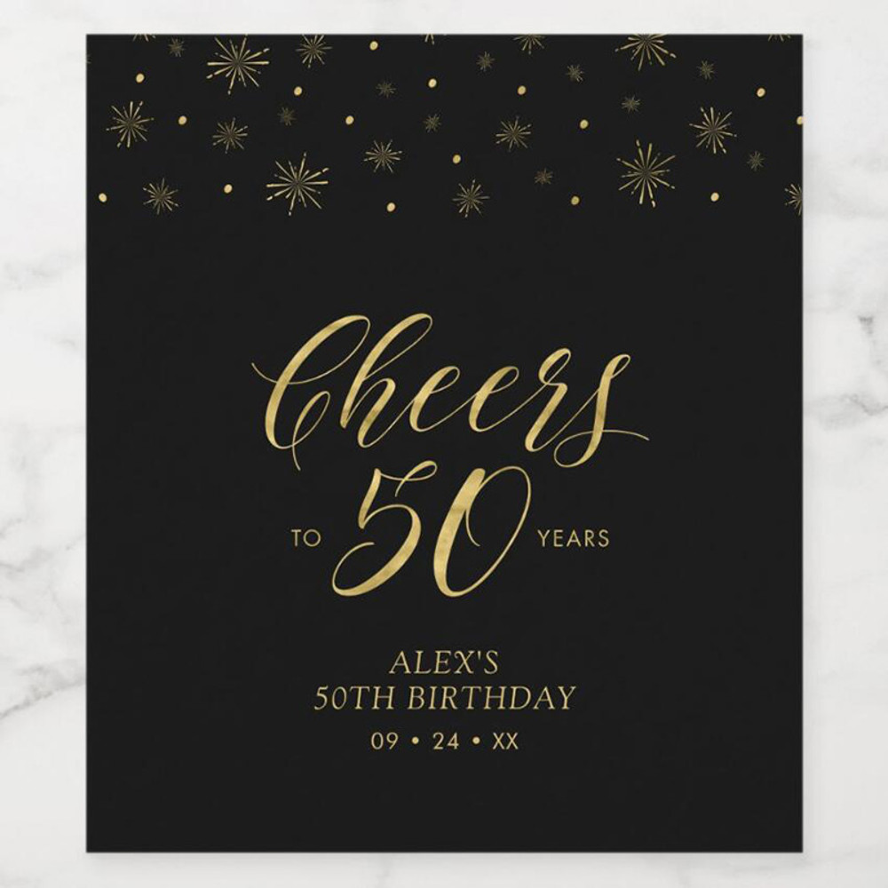 Packaging Stickers for Bottles, Custom Labels with Any Text, Designed for Every Occasion
