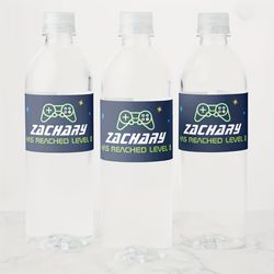 custom water bottle labels stickers self adhesive candy wrap bridal shower decor personalized text