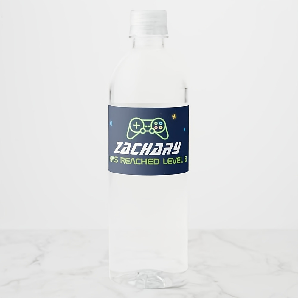 Custom Water Bottle Labels Stickers Self Adhesive Candy Wrap Bridal Shower Decor Personalized Text