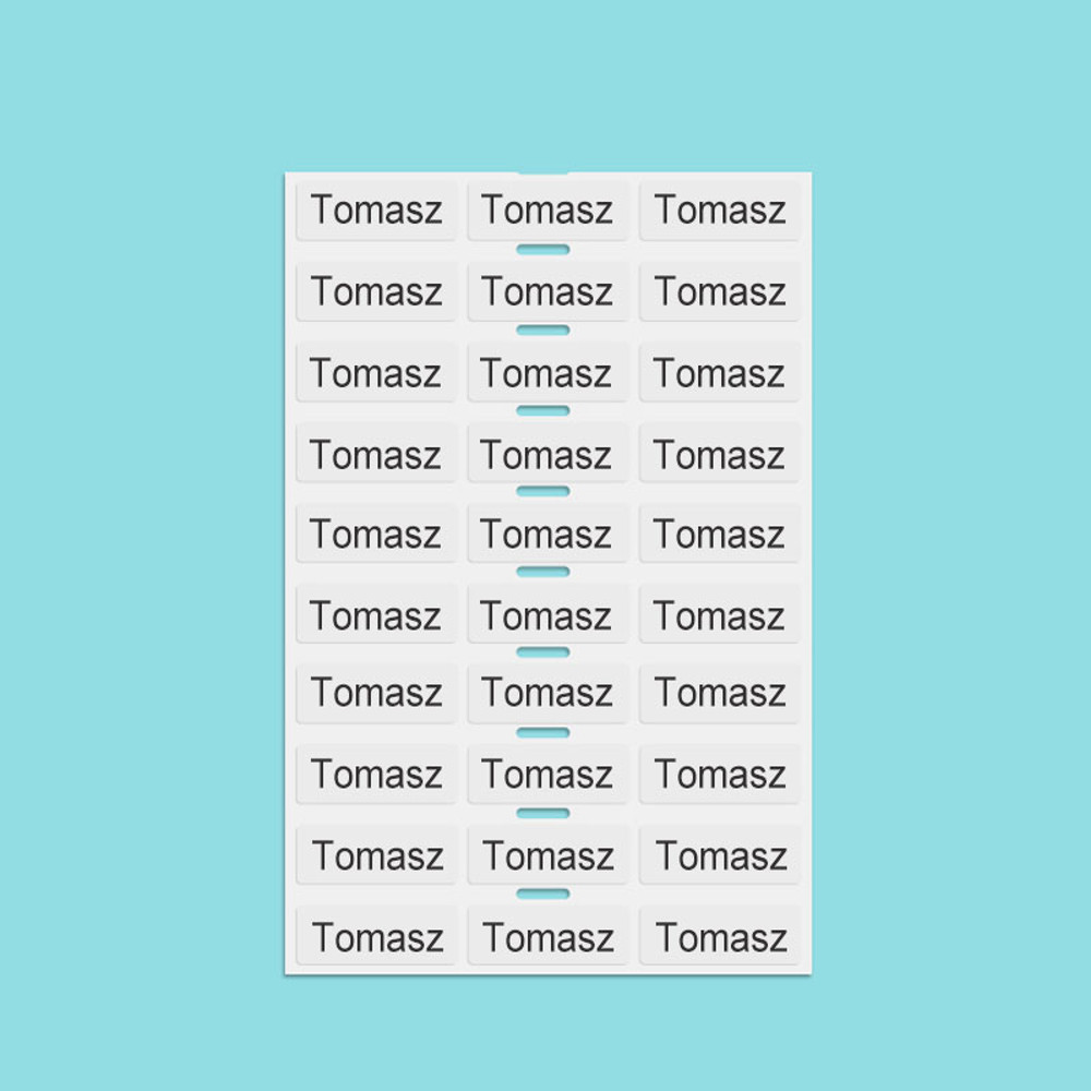 Waterproof Name Tags For School Personalized Transparent Stickers Kids Crafts And Sports Bottles La 5
