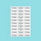 Waterproof Name Tags For School Personalized Transparent Stickers Kids Crafts And Sports Bottles La 5