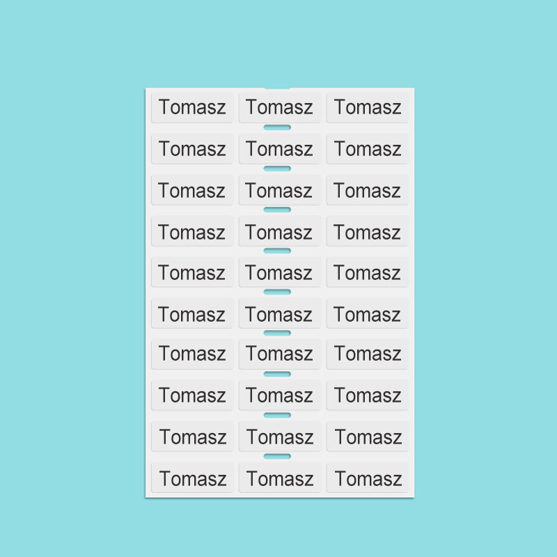 Waterproof Name Tags For School Personalized Transparent Stickers Kids Crafts And Sports Bottles La 5