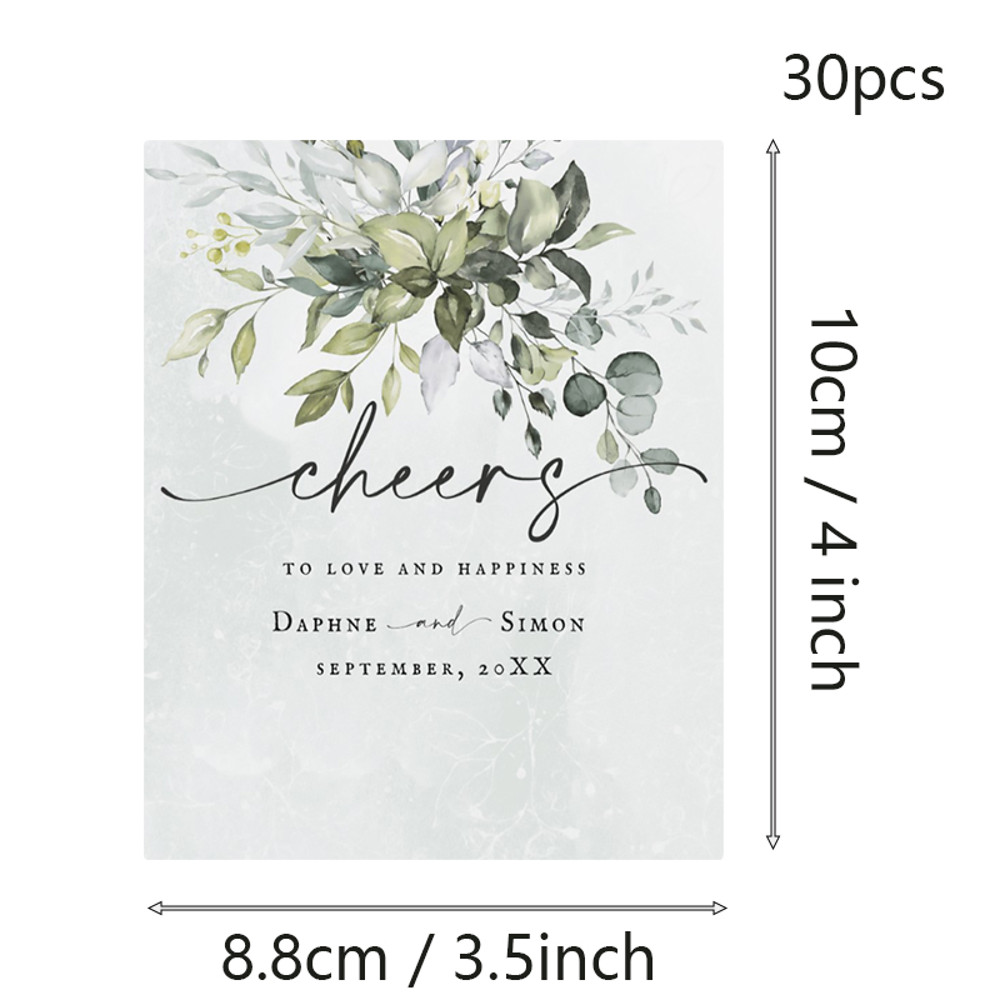 Personalized Gift, Minimalist Wedding Favor, Custom Wine Label, Photo Wine Label Template, Unique Wine Gift Label