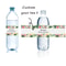 Modern Wedding Water Bottle Label, Wedding Favor Label, Personalized Wedding Water Bottle Label