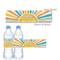 Modern Wedding Water Bottle Label, Wedding Favor Label, Personalized Wedding Water Bottle Label