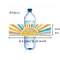 Modern Wedding Water Bottle Label, Wedding Favor Label, Personalized Wedding Water Bottle Label