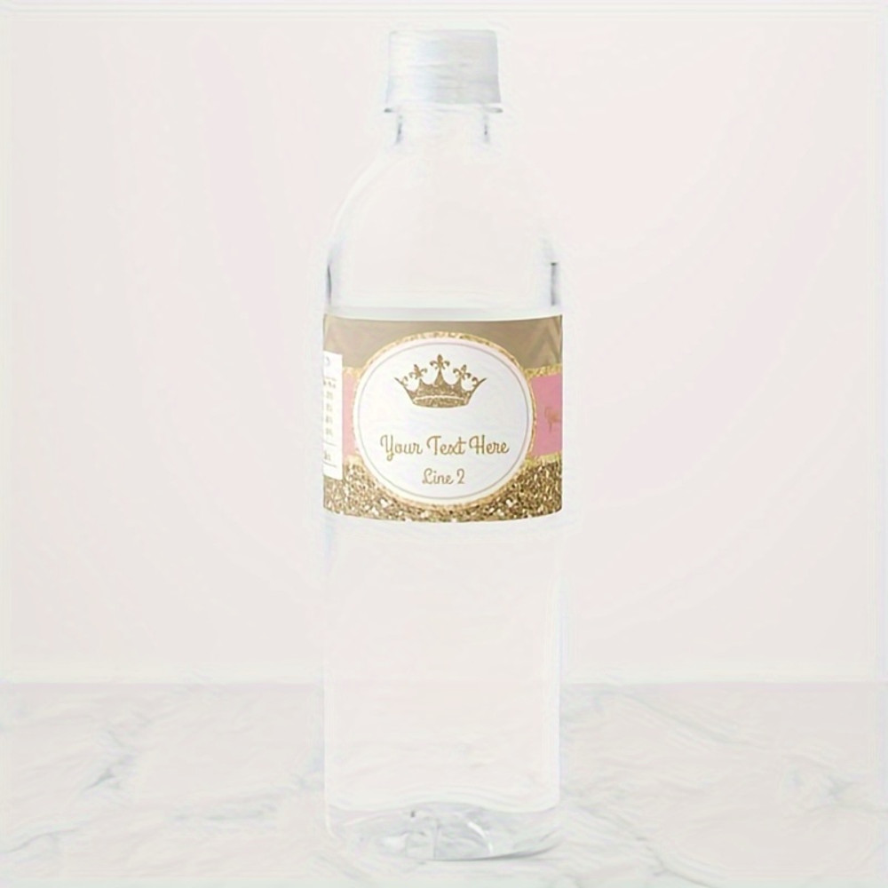 Wedding Water Bottle Sticker, Custom Bottle Label, Personalized Printable Welcome Water Bottle Labels
