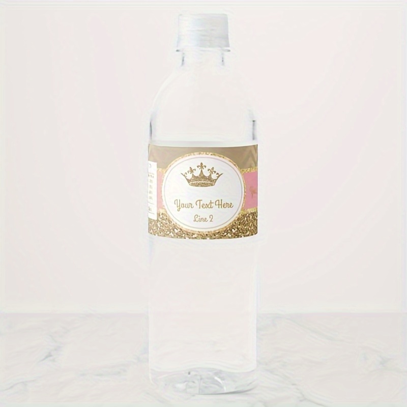 Wedding Water Bottle Sticker, Custom Bottle Label, Personalized Printable Welcome Water Bottle Labels