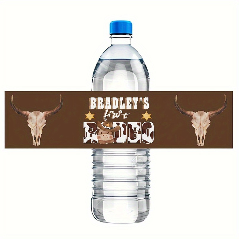 Wedding Water Bottle Sticker, Custom Bottle Label, Personalized Printable Welcome Water Bottle Labels
