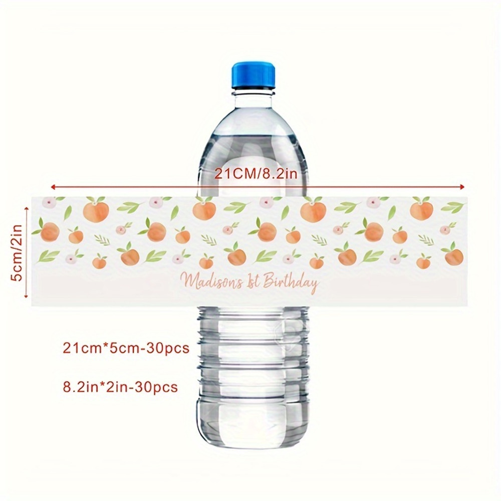 Wedding Water Bottle Sticker, Custom Bottle Label, Personalized Printable Welcome Water Bottle Labels