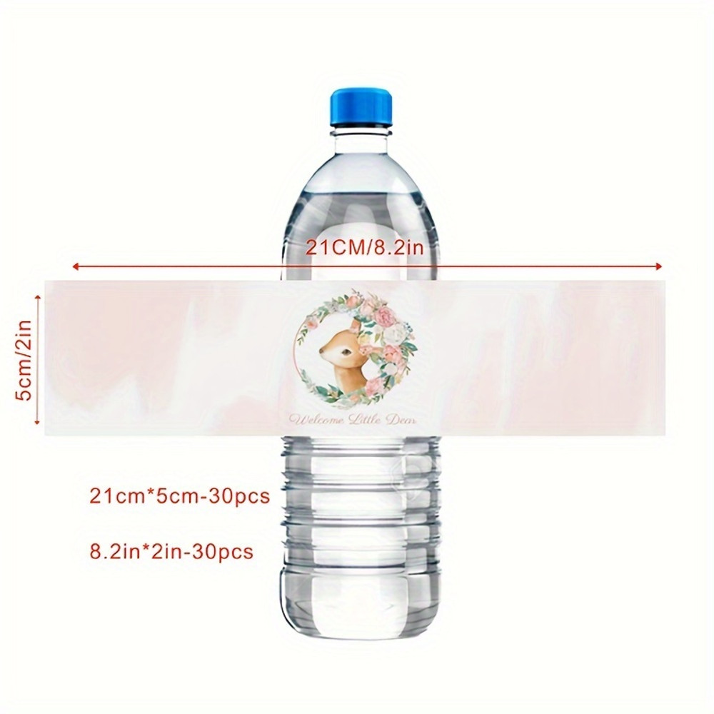Wedding Water Bottle Sticker, Custom Bottle Label, Personalized Printable Welcome Water Bottle Labels