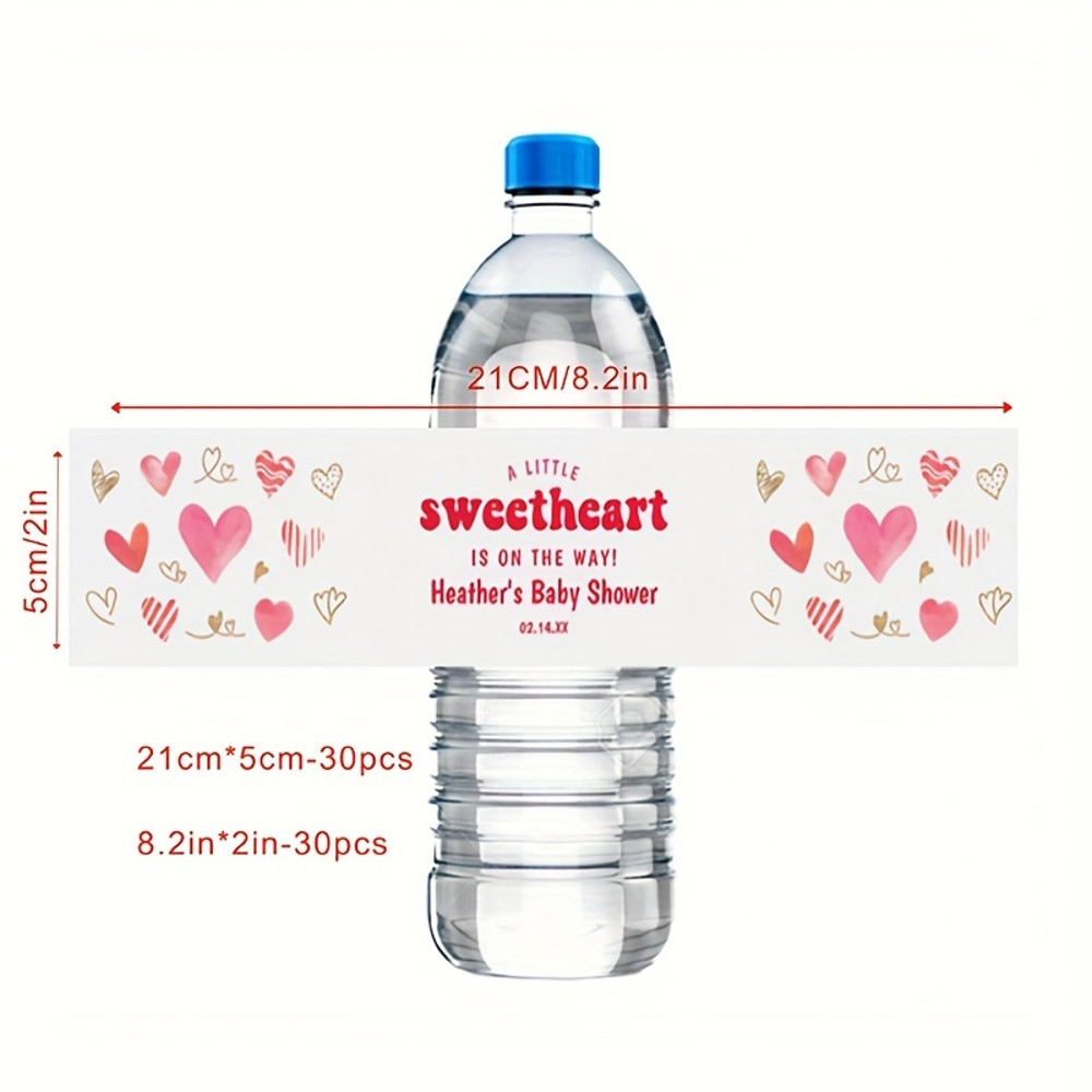 Wedding Water Bottle Sticker, Custom Bottle Label, Personalized Printable Welcome Water Bottle Labels