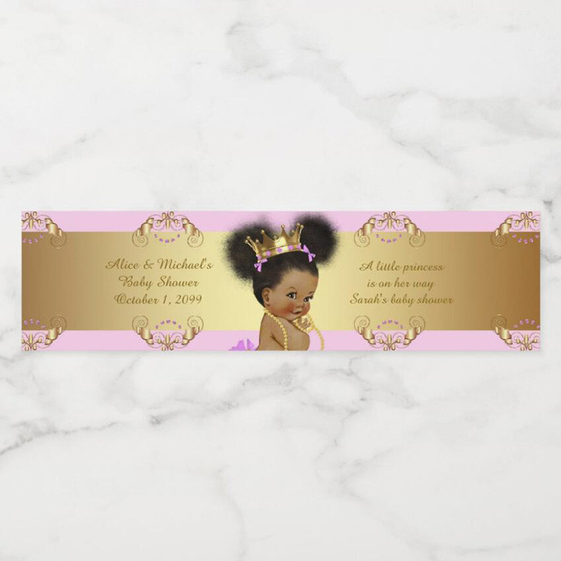 Personalized Water Bottle Wrappers, Custom Logo Labels for Celebrations, Birthdays, Baptisms, Weddings