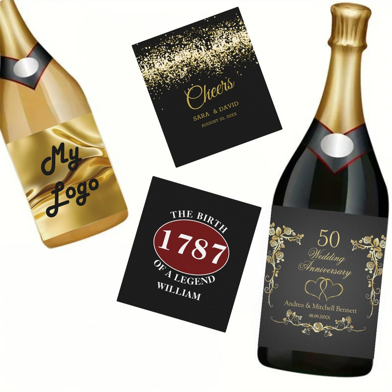 Editable Wine Labels, Custom Wine Label, Greenery Wedding Wine Labels, Printable Personalized Gift Stickers