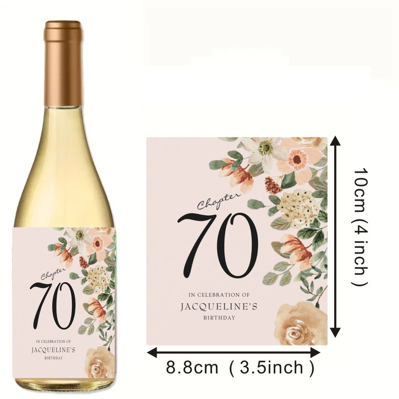 Editable Wine Labels, Custom Wine Label, Greenery Wedding Wine Labels, Printable Personalized Gift Stickers