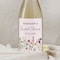 Personalized Engagement Champagne Box Label, Wedding Wine Bottle Label, Customized Couple Names Gift Stickers