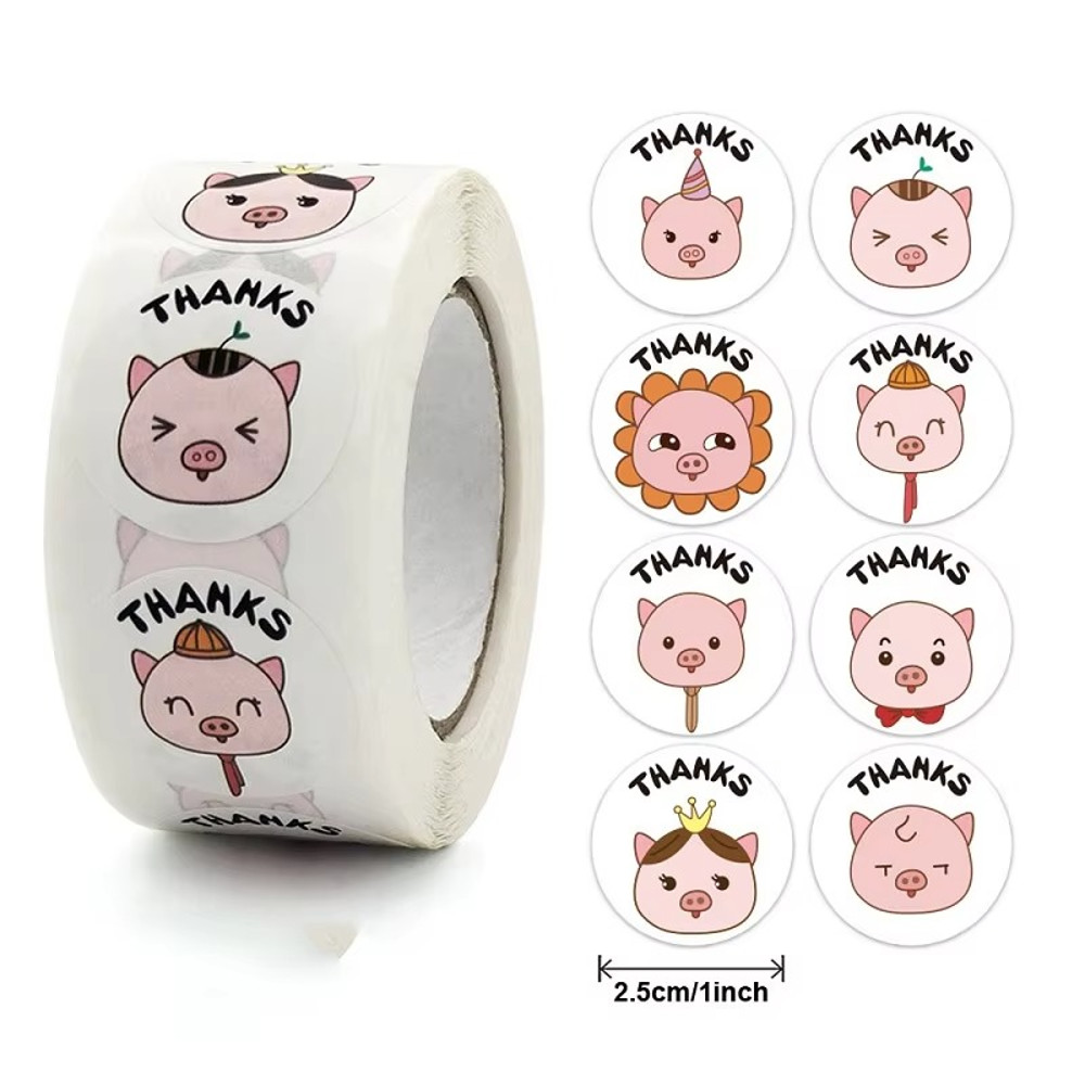 DIY Gift Sealing, Roll Stickers Small Cute, Toy Game Sticker, Stickers for Rolling Animal, Label Decoration