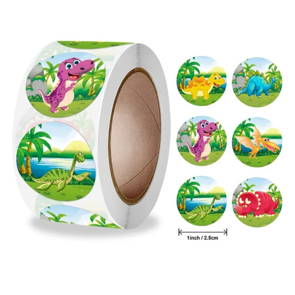 DIY Gift Sealing, Roll Stickers Small Cute, Toy Game Sticker, Stickers for Rolling Animal, Label Decoration
