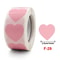 Love Heart Shaped Sticker, Thank You Stickers, Packaging Home Made, New Rolling Stickers for Business