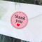 Thank You Stickers, Heart Stickers, Love for Packaging Decoration, Stickers for Business