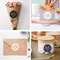 Thank You Stickers for Business, Small Packaging Stickers, Rolling Stickers Roll, Photocard Decor Pack, Merci Labels