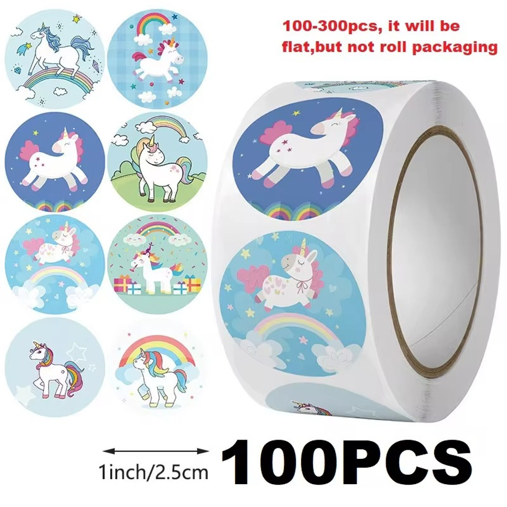 Rolling Stickers, Animal Stickers, Roll New Small Packaging, Photocard Decor Lables