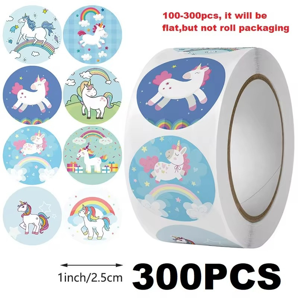 Rolling Stickers, Animal Stickers, Roll New Small Packaging, Photocard Decor Lables