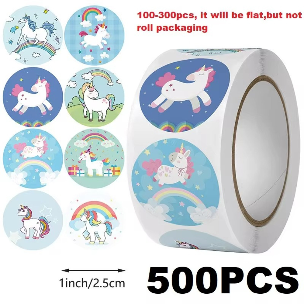 Rolling Stickers, Animal Stickers, Roll New Small Packaging, Photocard Decor Lables