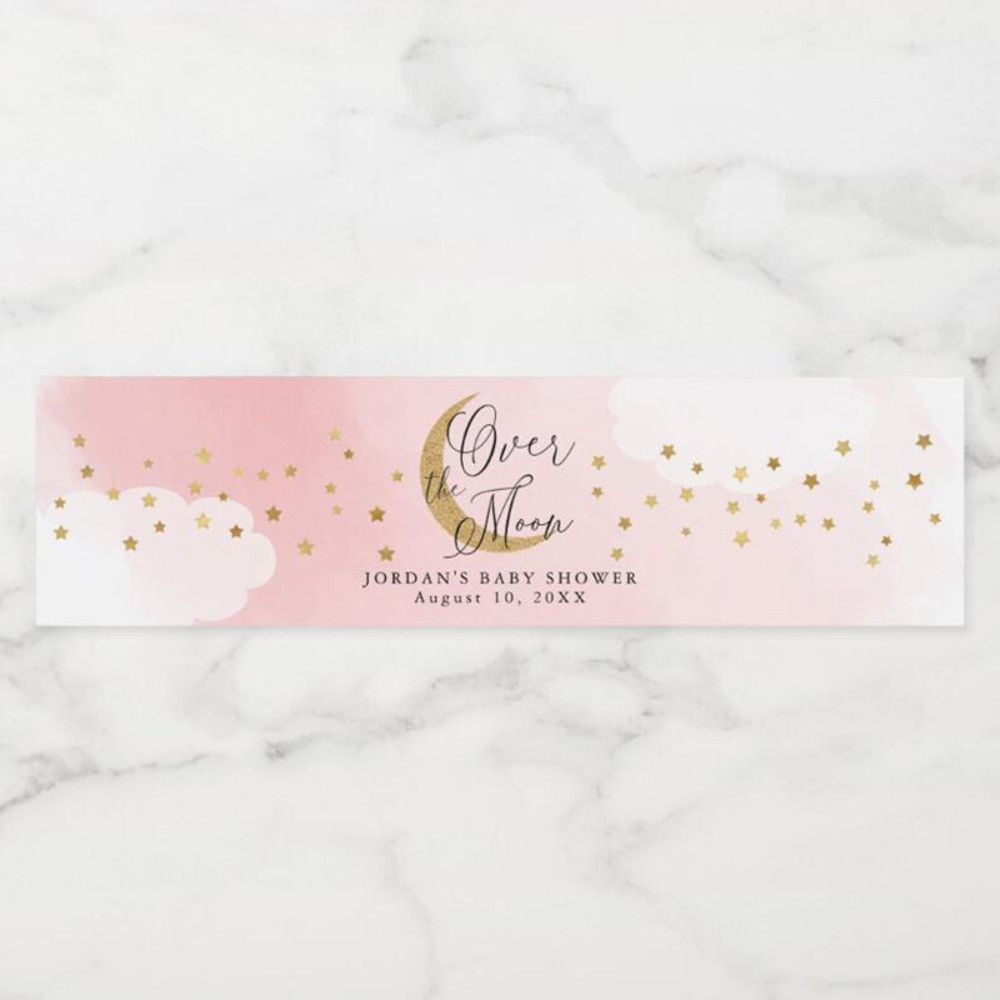 Water Bottle Stickers, Personalized Customized Bottle Labels, Wedding Party, Birthday Baptism Decorations