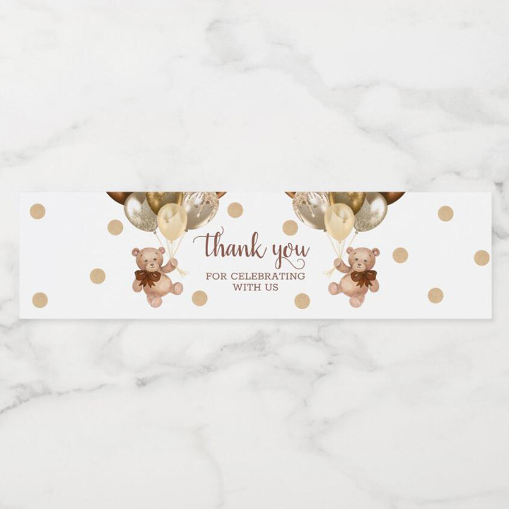Water Bottle Stickers, Personalized Customized Bottle Labels, Wedding Party, Birthday Baptism Decorations